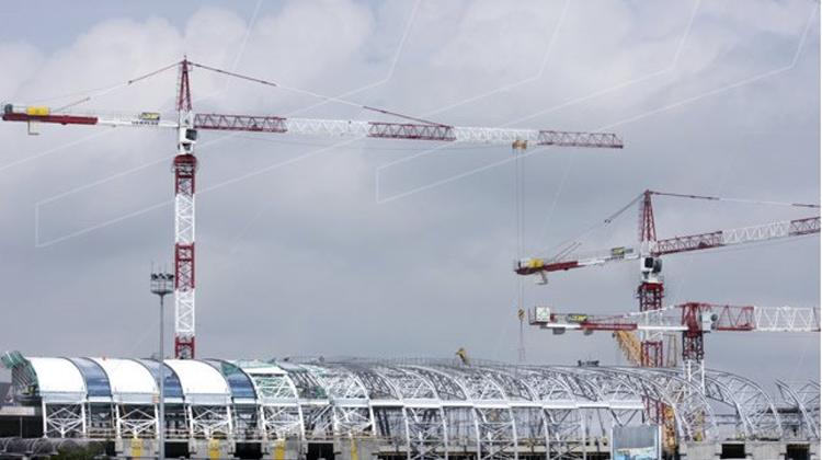 Football Pitch On The Roof Of Budapest Airport