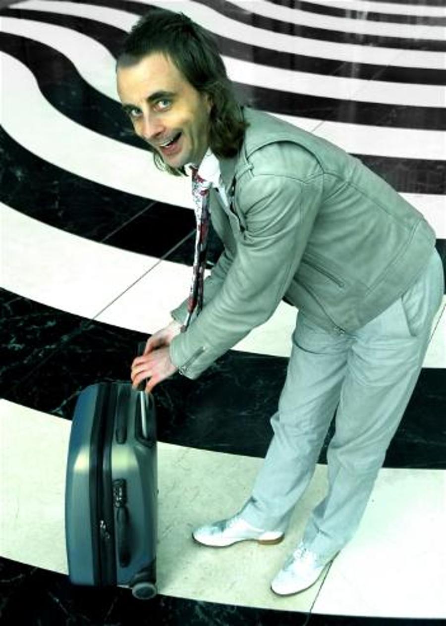 English Comedian Paul Foot At Margaret Island Budapest, 4 August