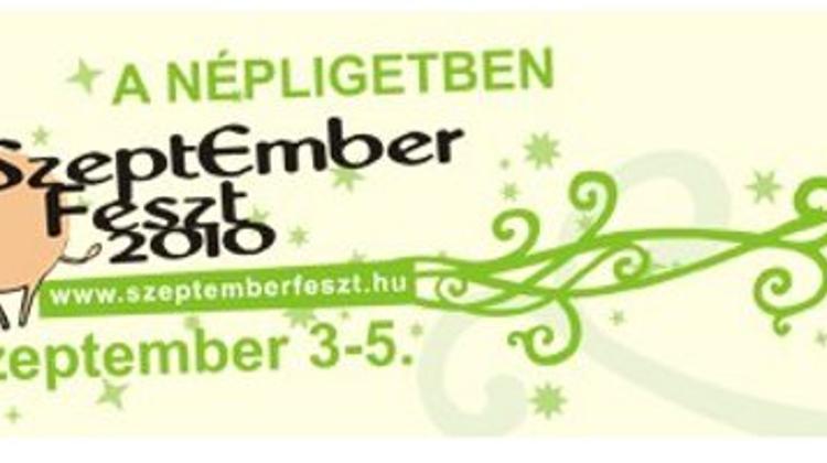 'SzeptEmber Feszt',  In Budapest, Népliget, 3 - 5 September
