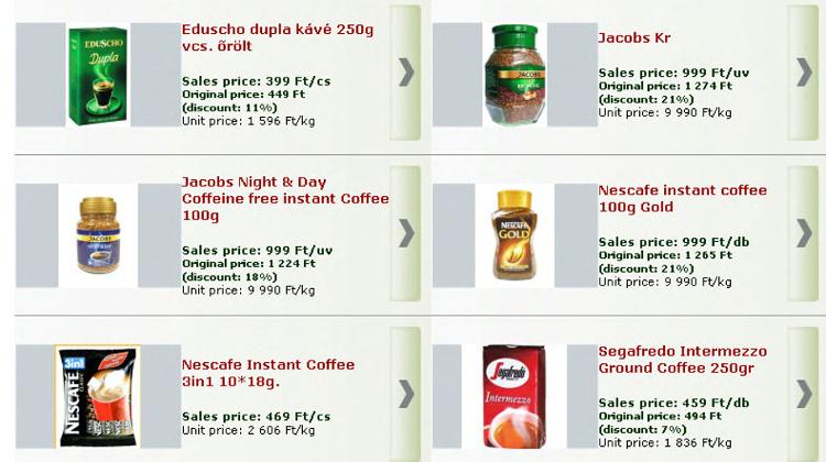 Pagony Közért : Coffee Special Offer In Budapest