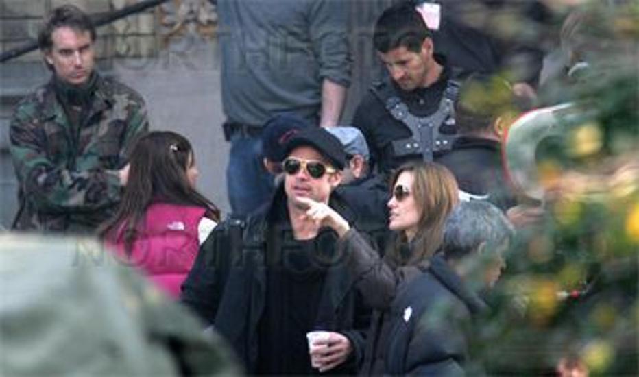 Jolie Filming In District VII In Budapest