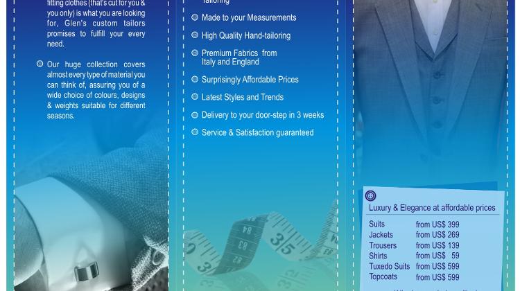 Glen's Tailors In Budapest From 1 To 5 November