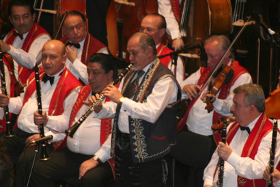 'Music - Wine' Gala Concert Of The 100 Member Gipsy Orchestra, Budapest, 30 December 2010