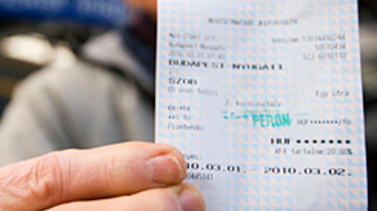 MÁV Home Ticket Printing Gains Ground In Hungary