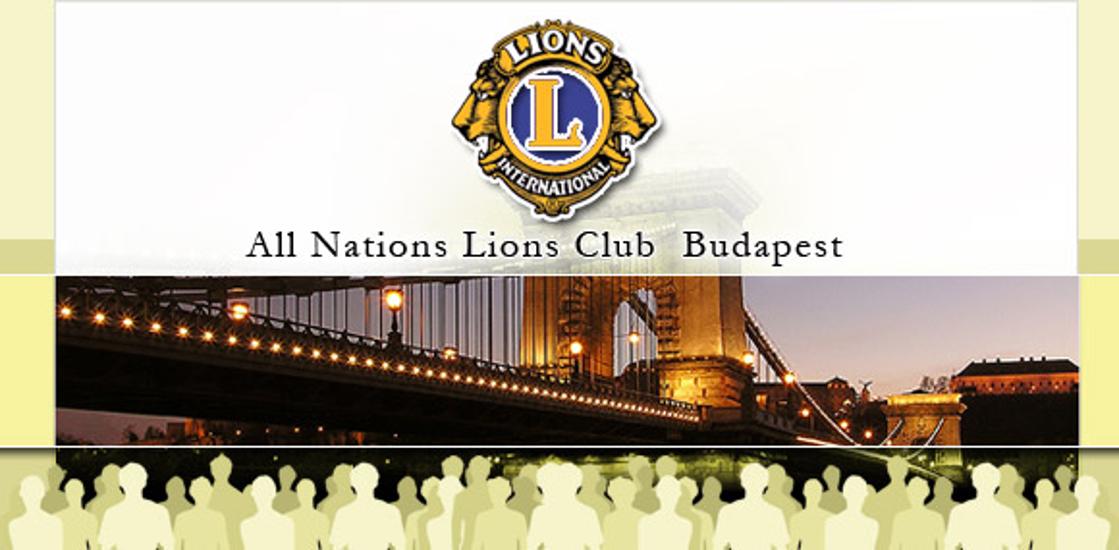 Invitation: All Nations Lions Club Gala Charity Concert In Budapest