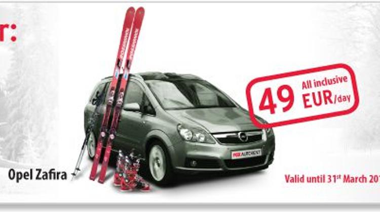 Fox Autorent Ski Offer: Opel Zafira For 49 EUR/Day