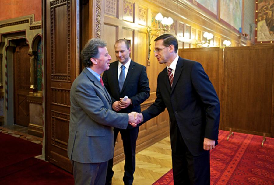 British-Hungarian Government Meeting Held In Budapest