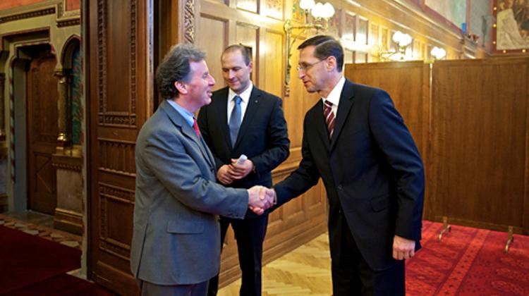 British-Hungarian Government Meeting Held In Budapest