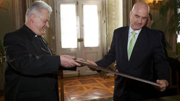 Israeli Ambassador Mor In Székesfehérvár, Hungary