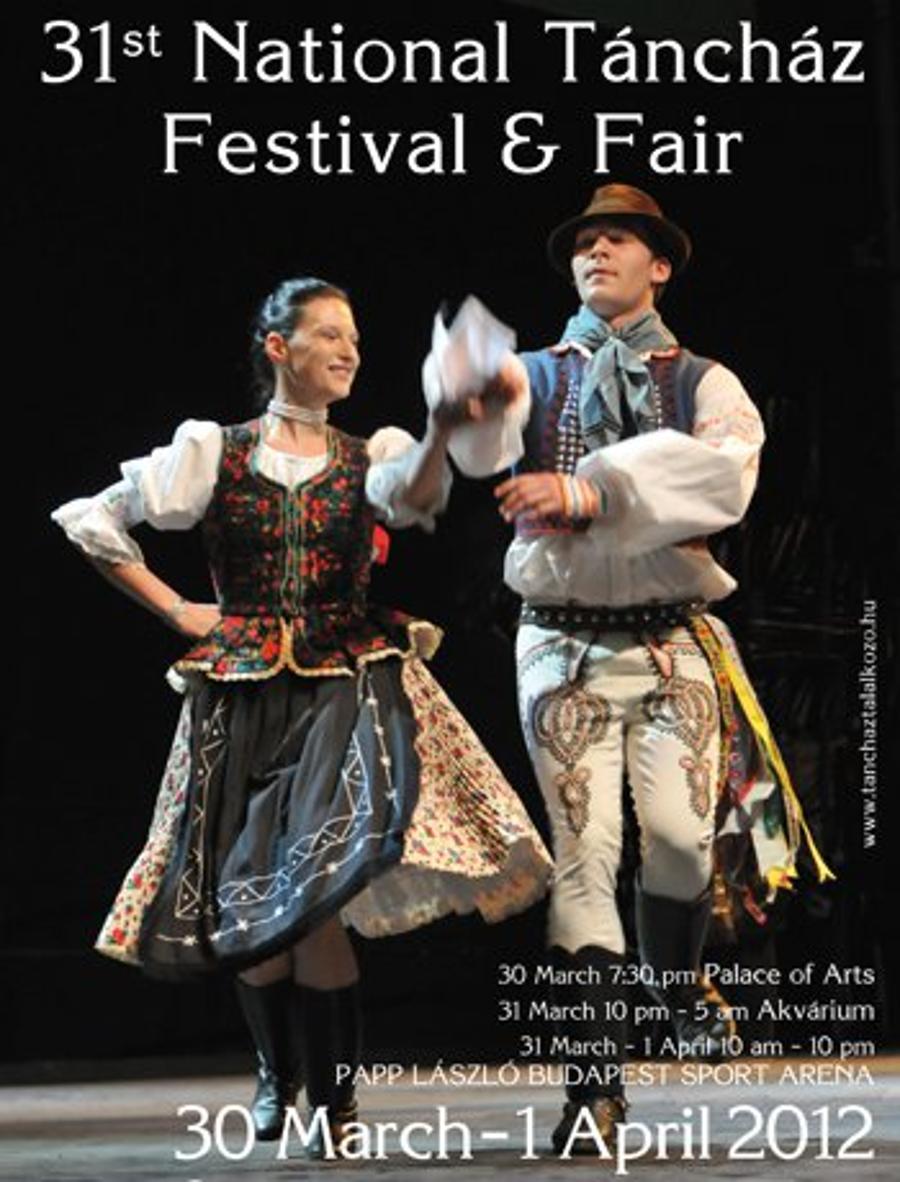 Invitation: 31st National Táncház Festival & Fair,  30 March – 1 April