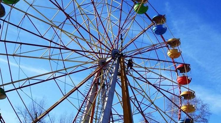 Easter In The Budapest Amusement Park