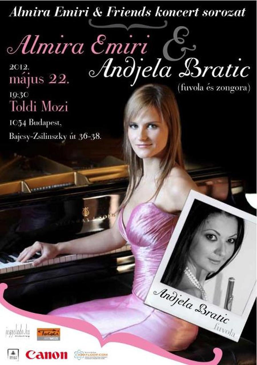 Andjela Bratic & Almira Emiri Duo, Toldi Klub Budapest, 22 May