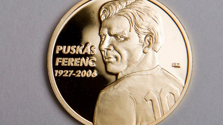 Hungarian Treasury Issues Puskás Memorial Coin