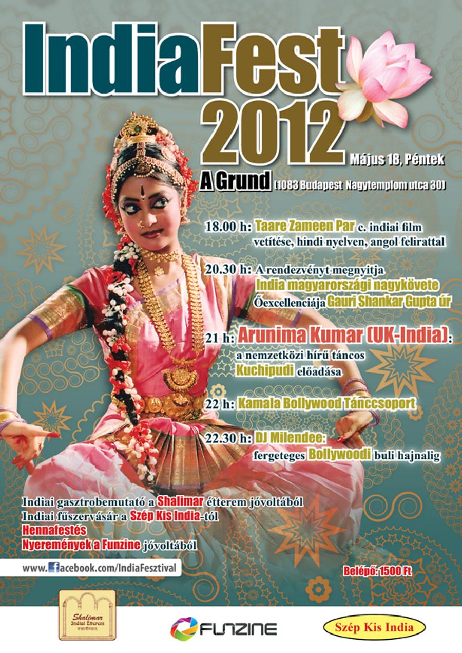 Invitation: IndiaFest 2012, Budapest, 18 May
