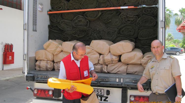 Hungarian Aid Sent To Help Syrian Refugees