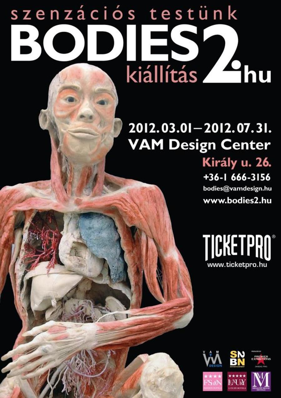 Invitation: Bodies2 Exhibition,Vam Design Center Budapest