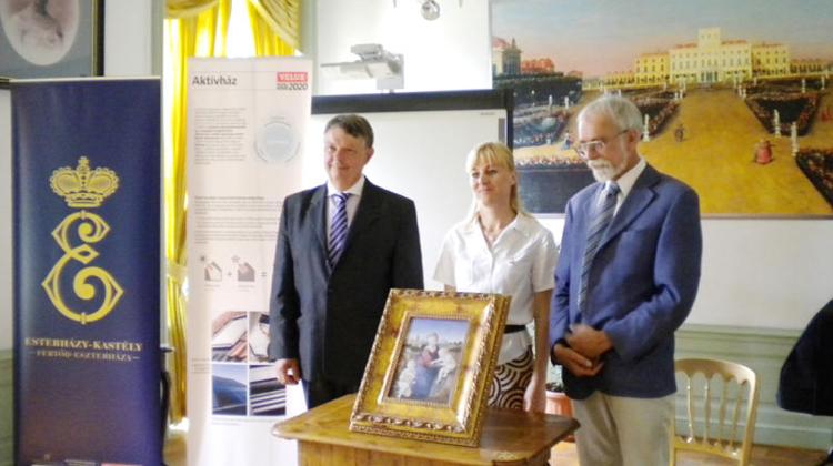 The Esterházy Madonna On View In Fertőd Castle, Hungary, 16 June