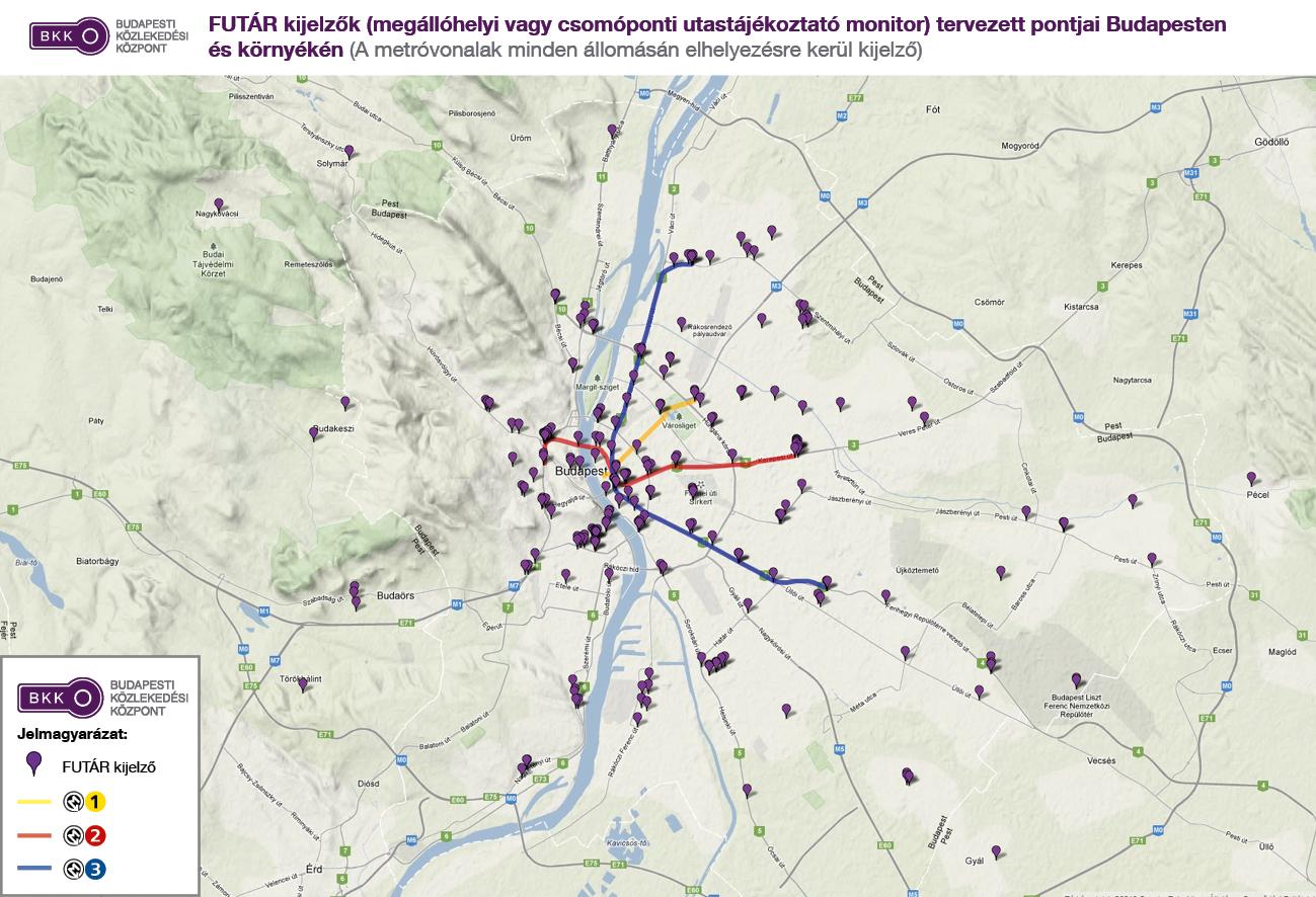 GPS Traffic Control For Budapest In 2013
