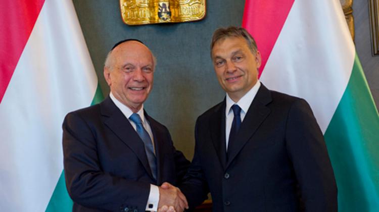 Hungary's PM Viktor Orbán Holds Talks With Senior Rabbi Arthur Schneier