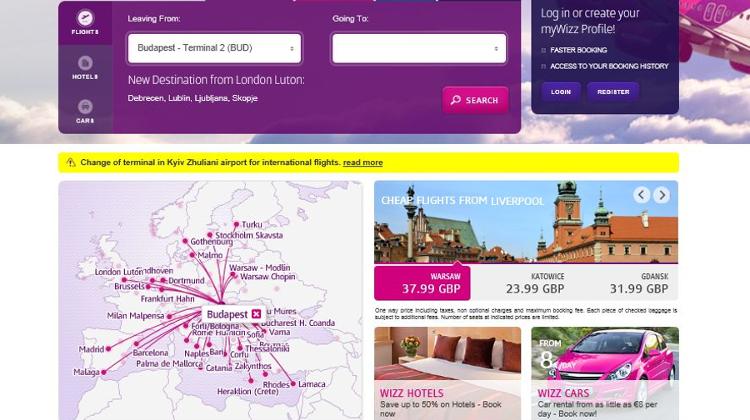 Wizz Air Introduces New Wizzair.com