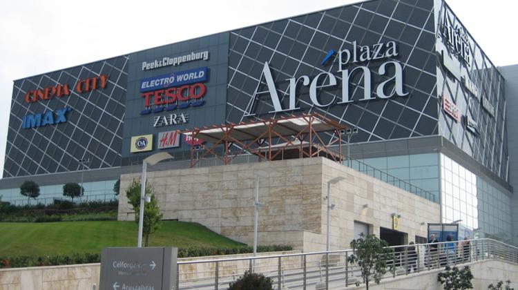 Fire At Arena Plaza Budapest