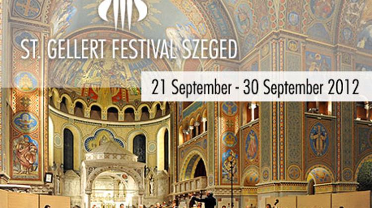 Invitation: St. Gellert Festival, Szeged, 21 - 30 September