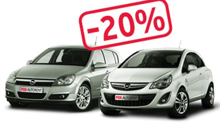 September Sale At Fox Autorent In Budapest