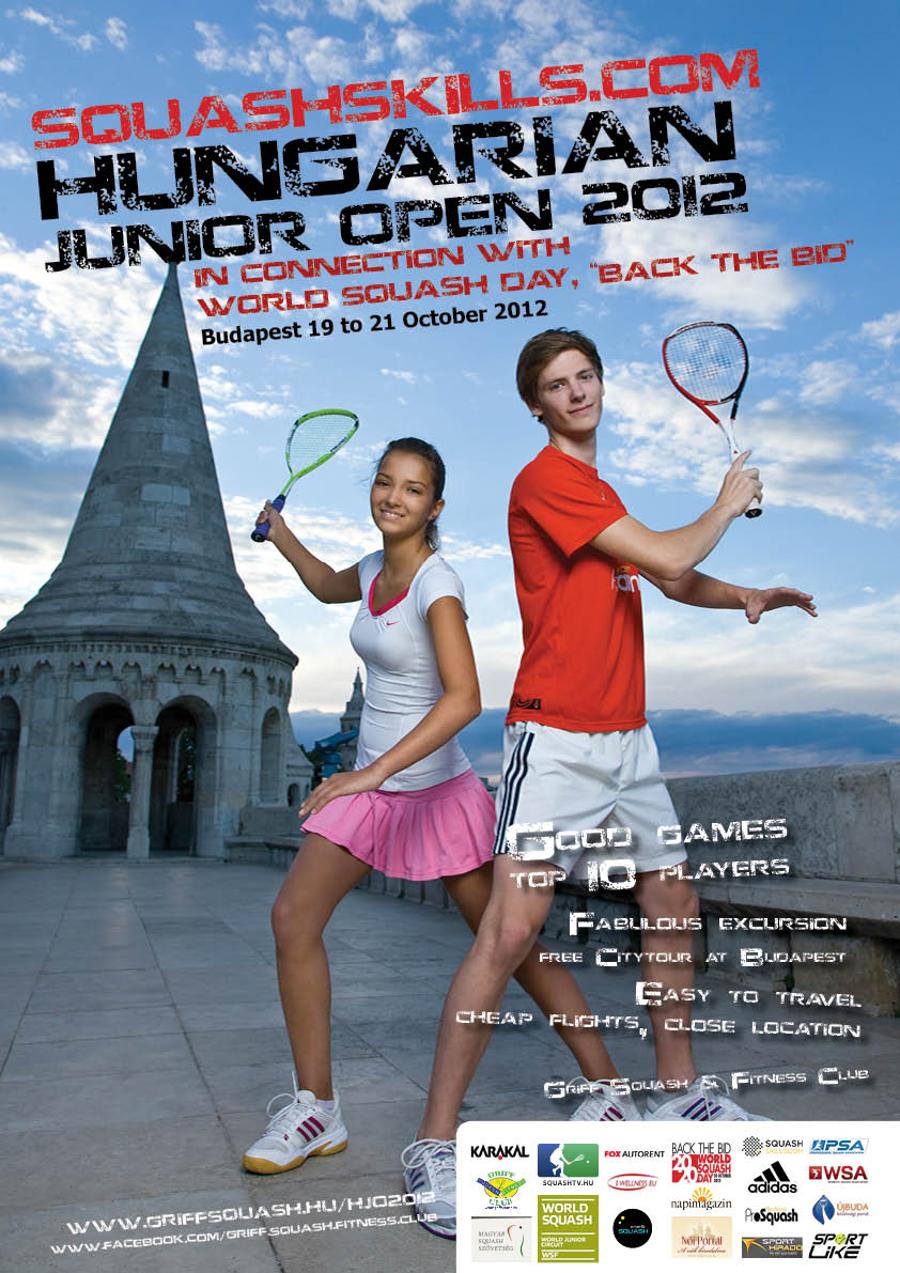Hungarian Junior Open, Griff Squash & Fitness Club, 19 October