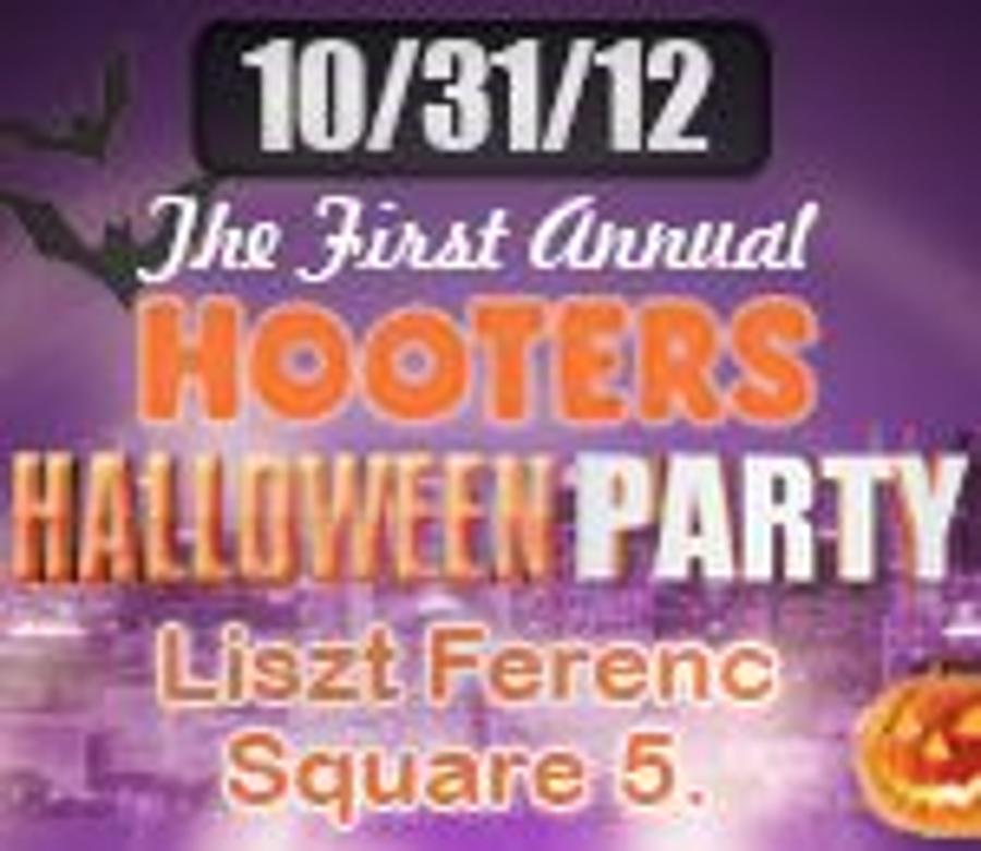 Invitation: First Annual Hooters Budapest Halloween Party, 31 October