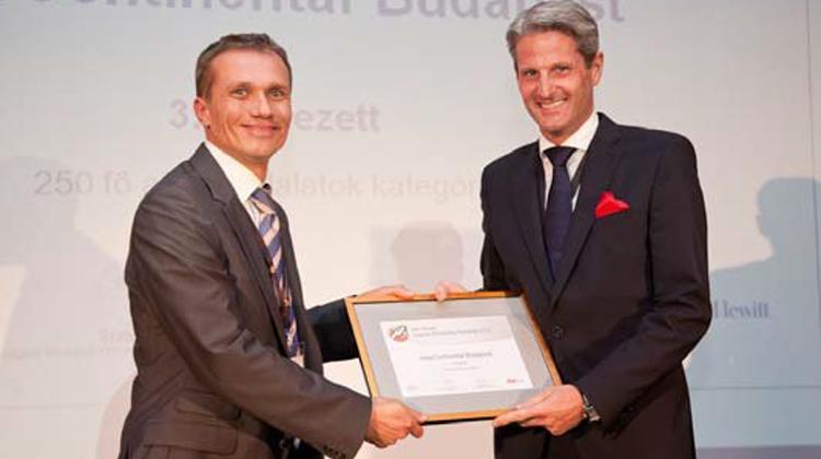 InterContinental Budapest Reached On 3rd Place In Best Employers Survey In Hungary In 2012