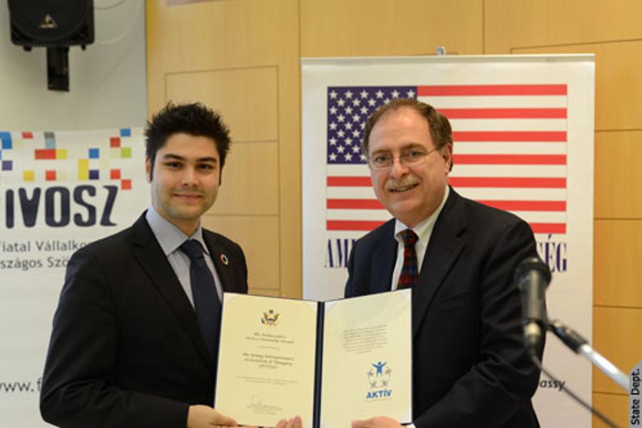 FIVOSZ Recognized As October’s Active Citizen By U.S. Embassy Budapest