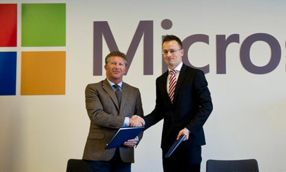 The Government Signs A Strategic Partnership Agreement With Microsoft Hungary