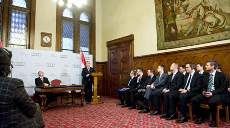 Hungarian Gov Concludes Strategic Partnership Agreement With Audi