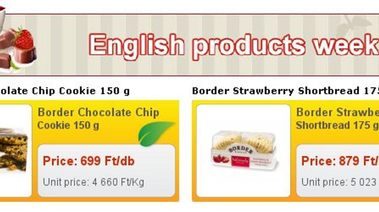 English Products Week At ExpatShop Budapest
