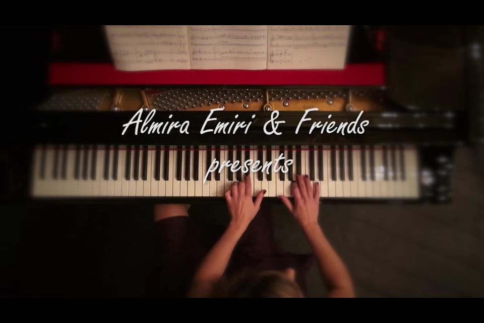 Invitation: Piano n' Dance By Almira Emiri & Friends, Uránia Budapest, 27 May