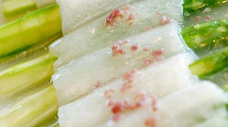 Asparagus & Strawberry Discovery Dinner, Le Bourbon Restaurant Budapest, 16 May