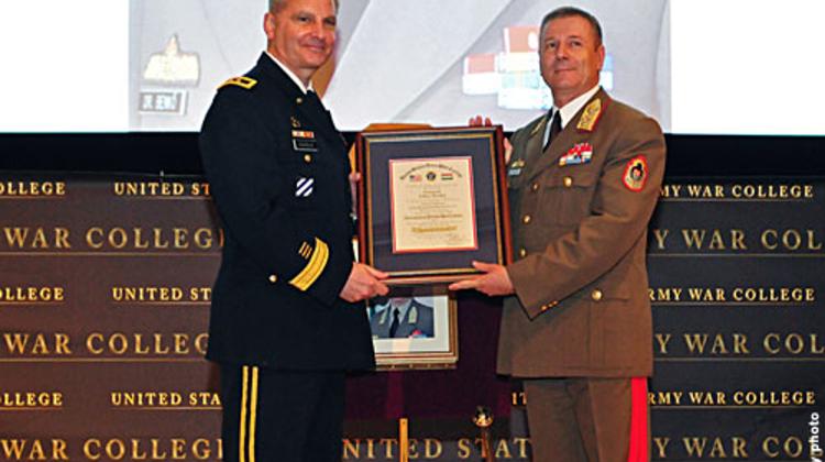 Hungary's Chief Of Staff General Tibor Benko Inducted Into The War College Hall Of Fame