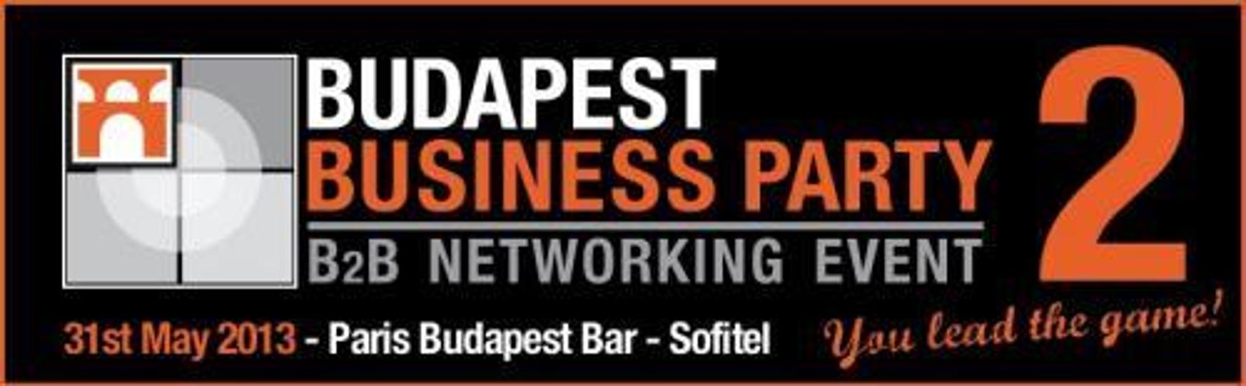Registration Closed: Budapest Business Party 2, Sofital Budapest, 31 May