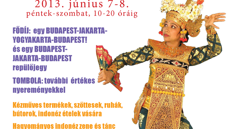 Invitation: Indonesian Day Charity Bazaar, Millenáris Park Budapest,  7 - 8 June