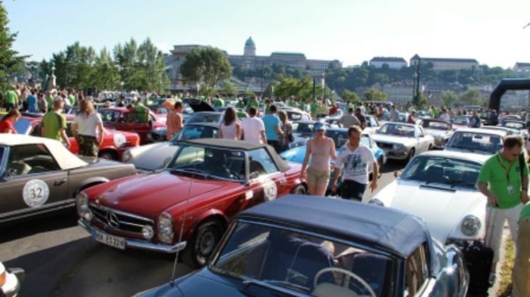 Old Timer Rarities At Széchenyi Square In Budapest, 6 July