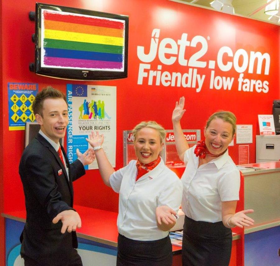 Jet2.com Reveals Details Of Its Direct Flights To Gay Pride Events In The UK This Summer