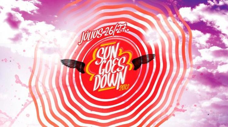 Invitation: Sun Goes Down 2013, Budapest, 25 - 27 July