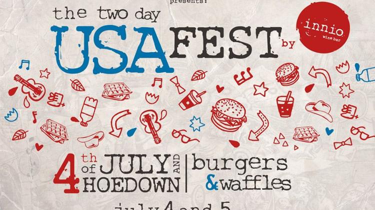 Invitation: USA Fest, Budapest, 4 - 5 July
