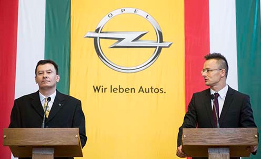 Opel Extends Its Manufacturing Facility In Szentgotthárd, Hungary
