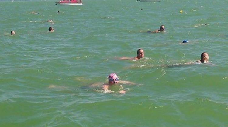 'Swimming Across Lake Balaton', By Jonathan Knott, British Ambassador To Hungary