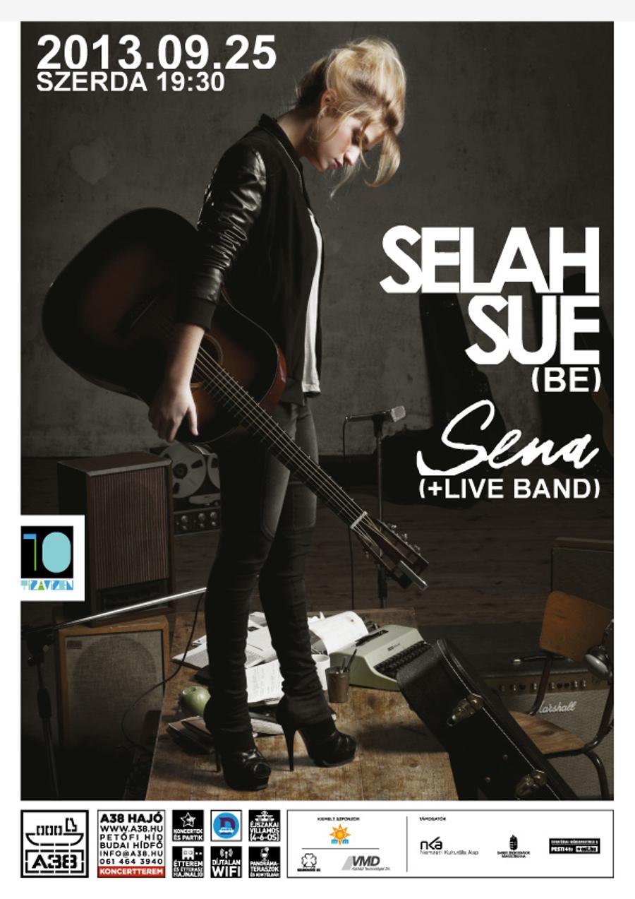 Invitation: Selah Sue (BE) Concert, A38 Ship Budapest, 25 September