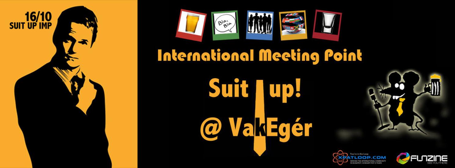 Invitation: International Meeting Point, VakEgér Budapest, 16 October