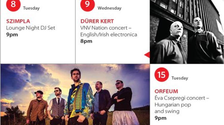 Budapest Nightlife Events, October 2013