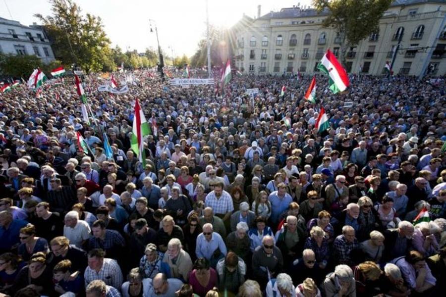Fidesz Rally On 23 October In Budapest