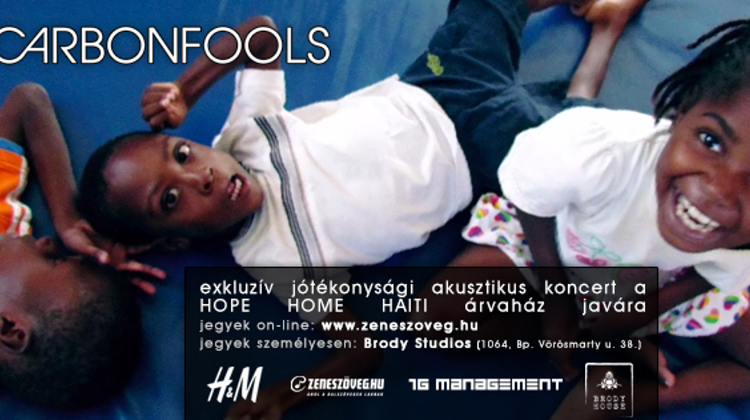 Invitation: The Carbonfools Charity Gig, Budapest, 19 December